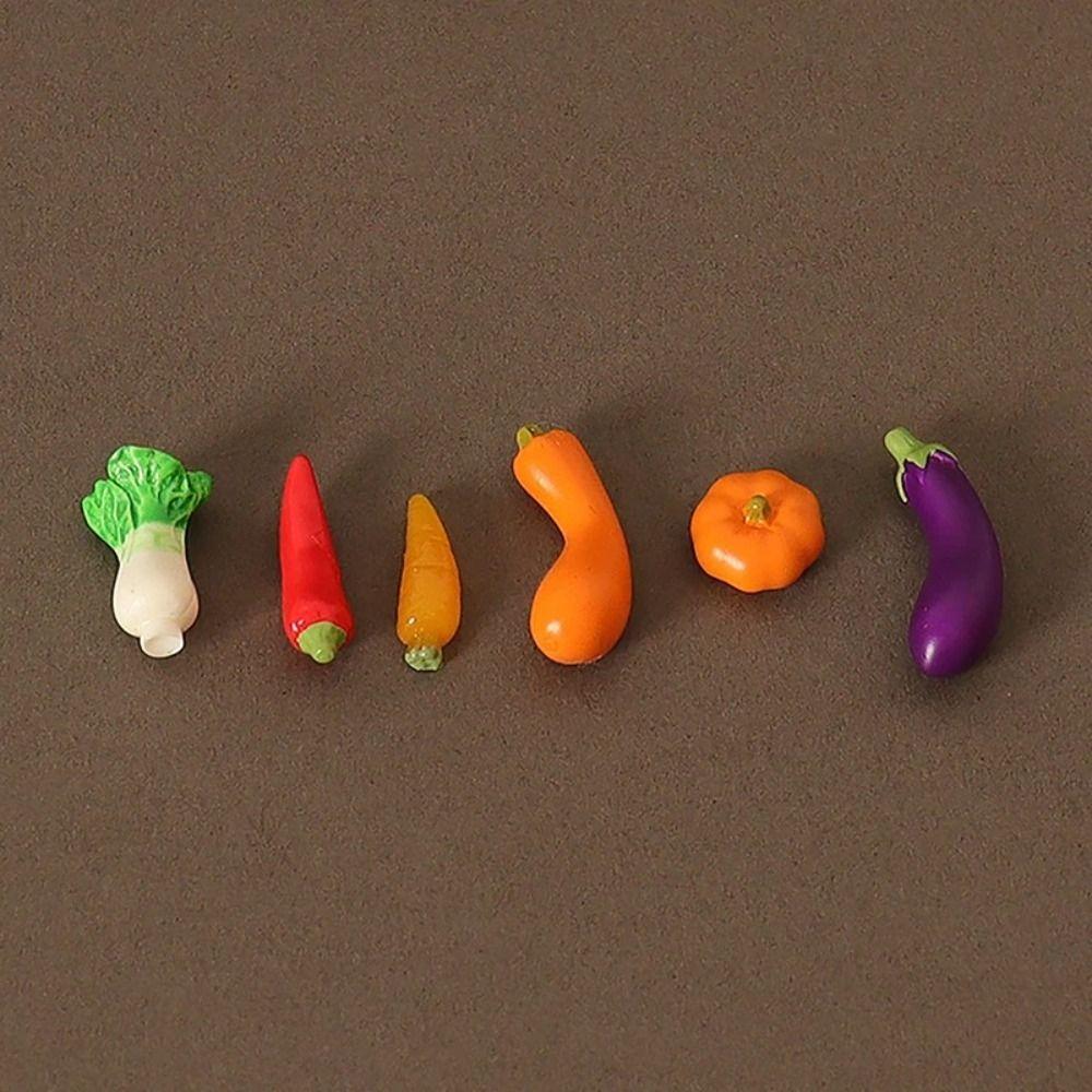 Pepper Artificial Fruits and Vegetables Model Eggplant Simulation Kitchen Toy  Doll House