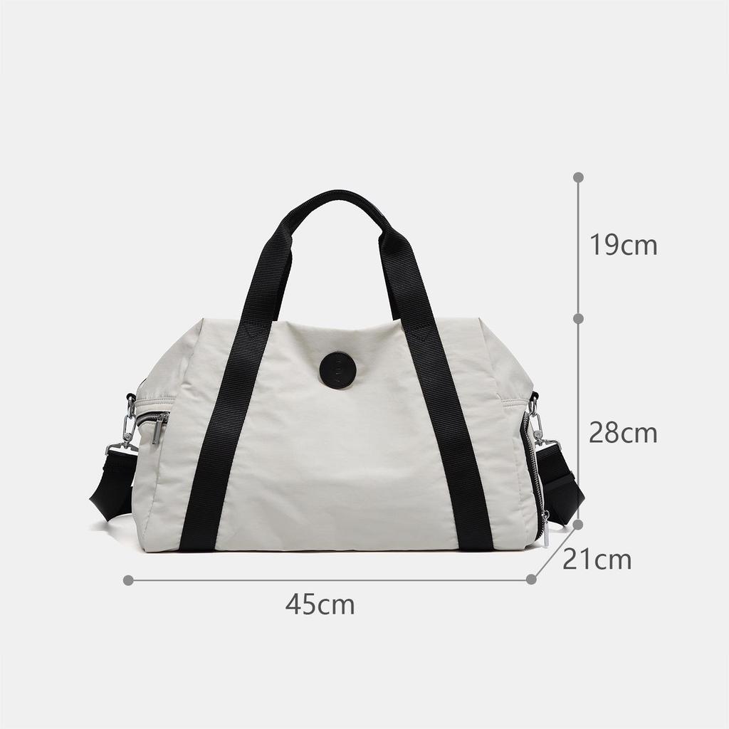 Lightweight Large-Capacity Travel and Sports Bag with Handheld and Crossbody Options for Short Trips and Commuting