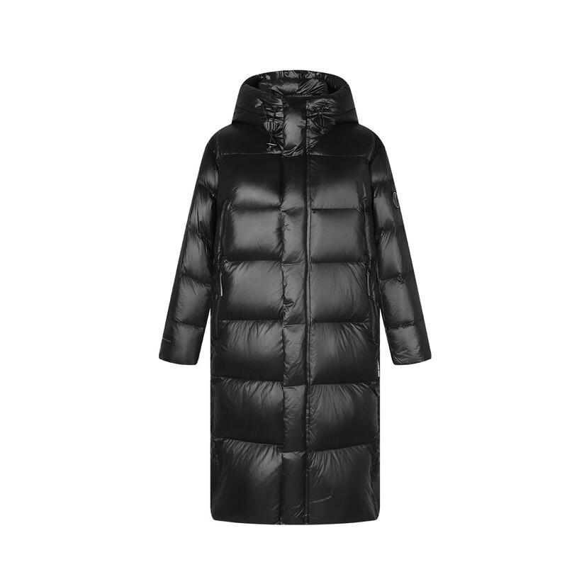FivePlus Women's 2025 Winter Long Hooded Down Puffer Jacket