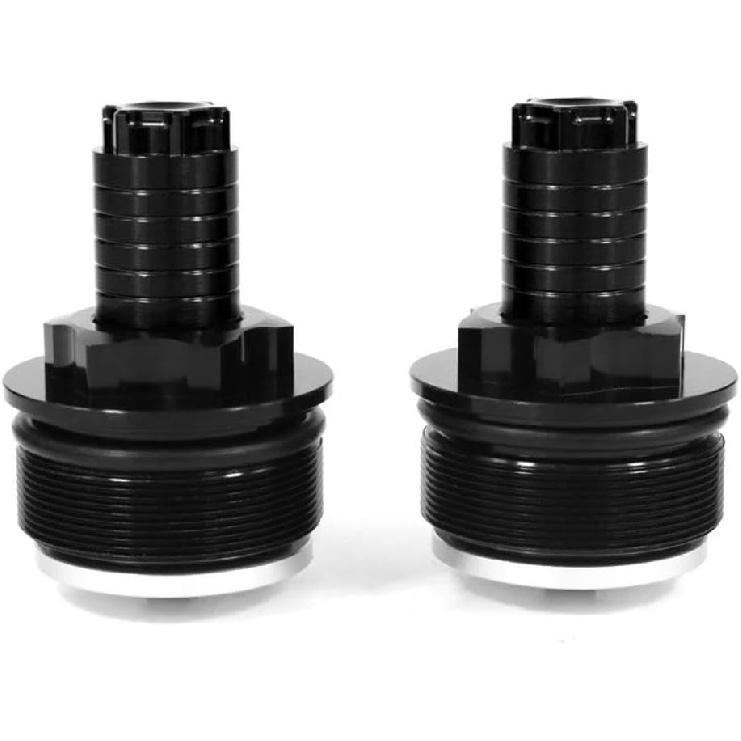 

Fork Preload Adjusters Bolts Cap Compatible with 41mm Showa Forks Fits Various Models Including GT 650 535 Motorcycles(Black) чёрный