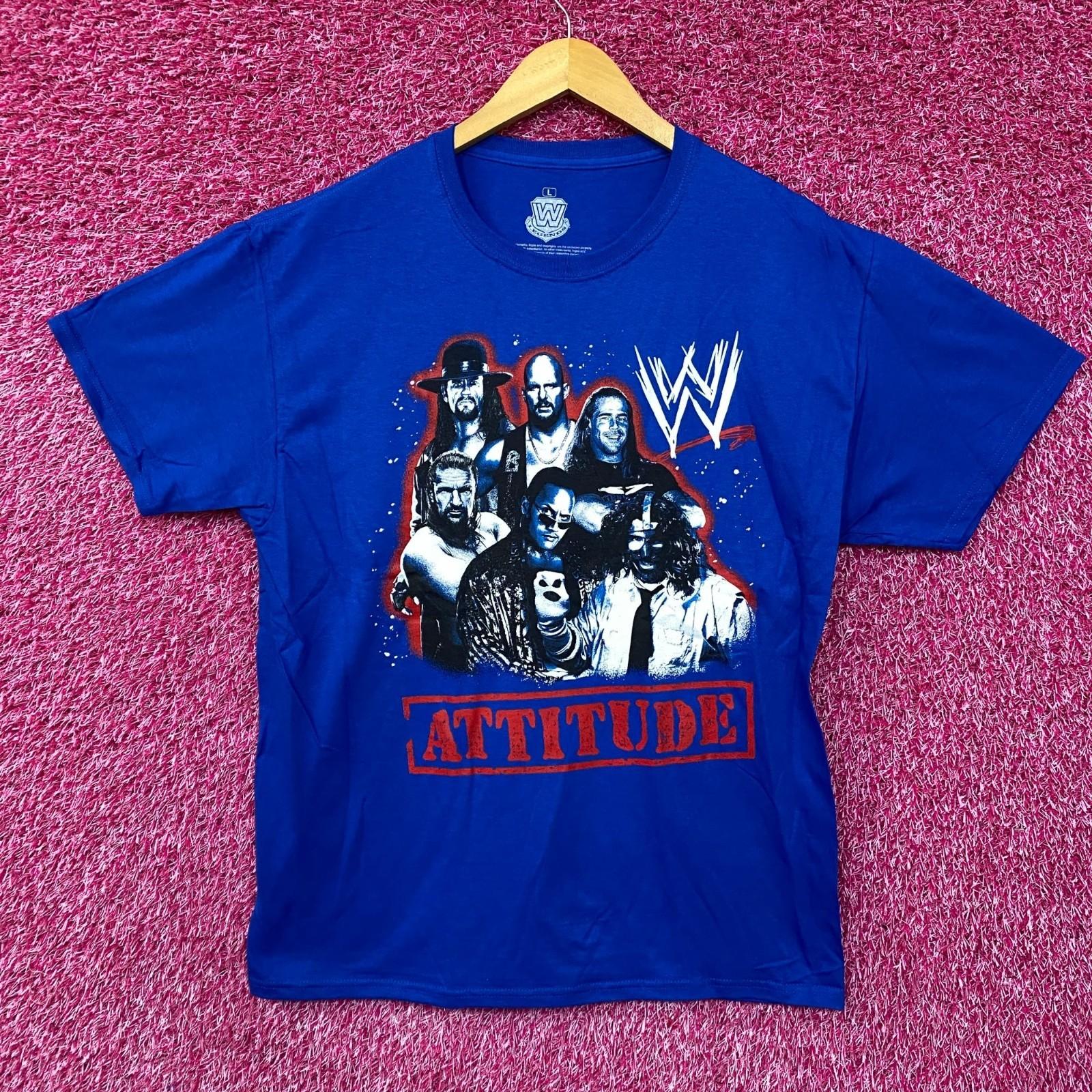 WWE Attitude Era Graphic Design T-shirt 2XL