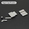 Powerful Neodymium Magnet N35 NdfeB Permanent Magnetic imanes Block Super Strong Fridge Magnets 5x5x5 10x5x2 20x10x2 20x10x3mm