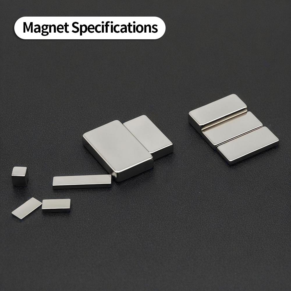 Powerful Neodymium Magnet N35 NdfeB Permanent Magnetic imanes Block Super Strong Fridge Magnets 5x5x5 10x5x2 20x10x2 20x10x3mm