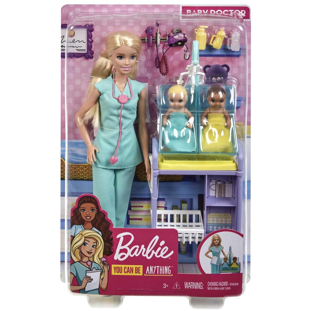 barbie Work and Baby Teacher Set and Accessory 3 and GKH23 Play! [Dress-up Doll] [Doll Set] [Ages Up]