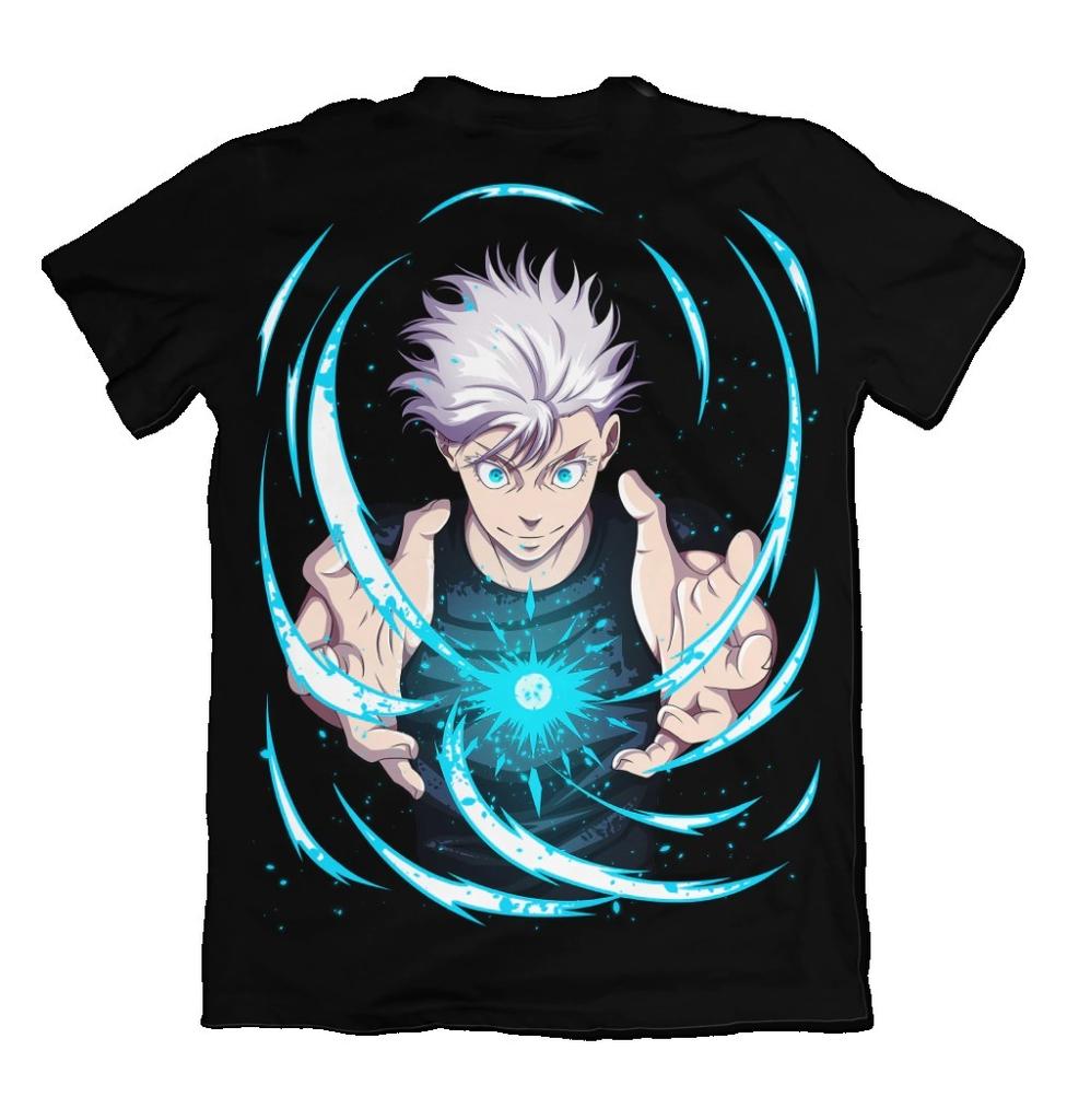 2026 Summer New Jujutsu Kaisen Anime Peripheral Clothes Classic Comic TShirt Short Sleeve Crew Neck Unisexs and Womens