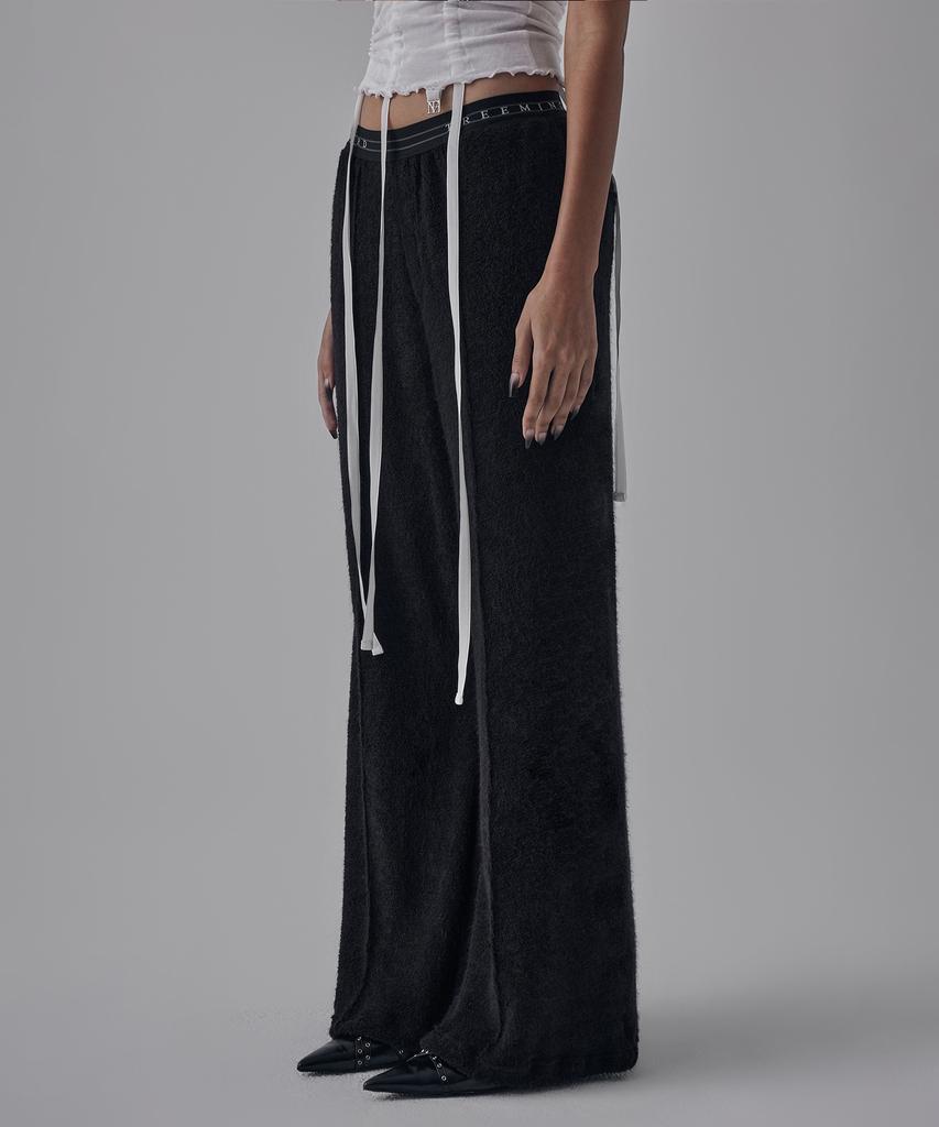 Teulimingbeodeu Banding Terry Pants [Black]