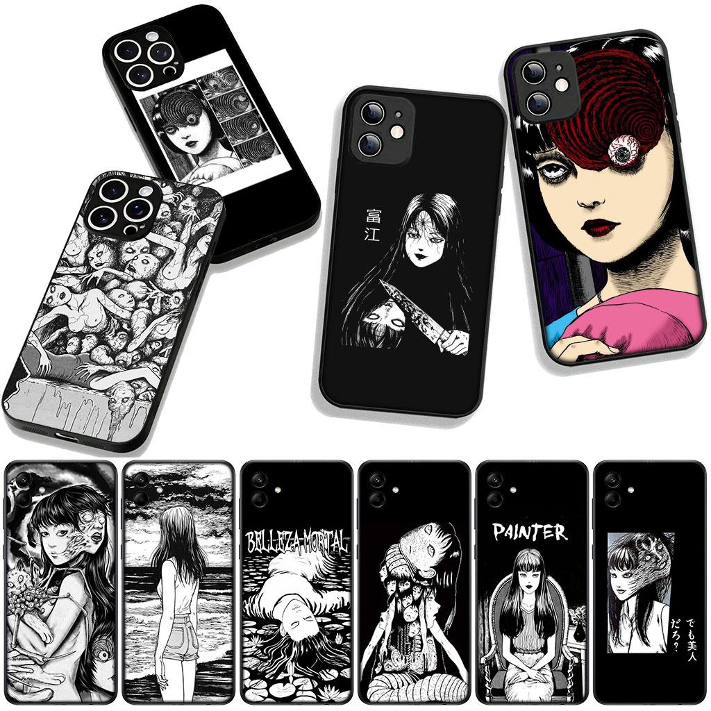 Horror Comic Junji Ito Tomie Tees Phone Cover Case for Xiaomi Redmi Note 14 12 13 ProPlus A4 A3 Pro Plus 12C 13C 14C 5G Casing