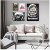 Canvas Painting Decorative Home Decor Quadro Space Heroes Yuri Gagarin Posters And Prints Wall Pictures For Living Room Vintage
