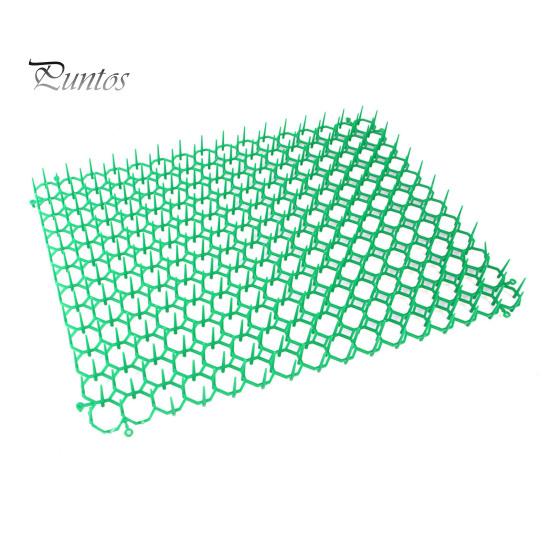 Cat Repellent Mat with Spikes Anti-Cat Mat Pet-Friendly Cat Deterrent Scat Garden Fence Animal Barrier for Yard Couches Countertops