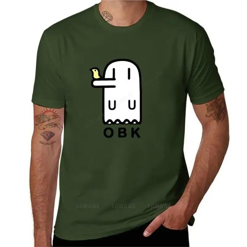 Nichijou OBK Obake tshirt TShirt custom t shirts design your own Short sleeve Tshirts for men cotton