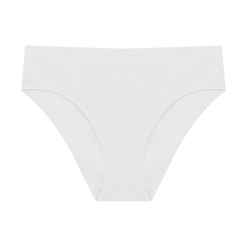 Nahtlose, hautfreundliche, atmungsaktive Damenunterwäsche aus reiner Baumwolle im Schritt, niedrige Taille, große Größe, sexy, hüftumwickelte, bequeme, dünne Sport-Slips