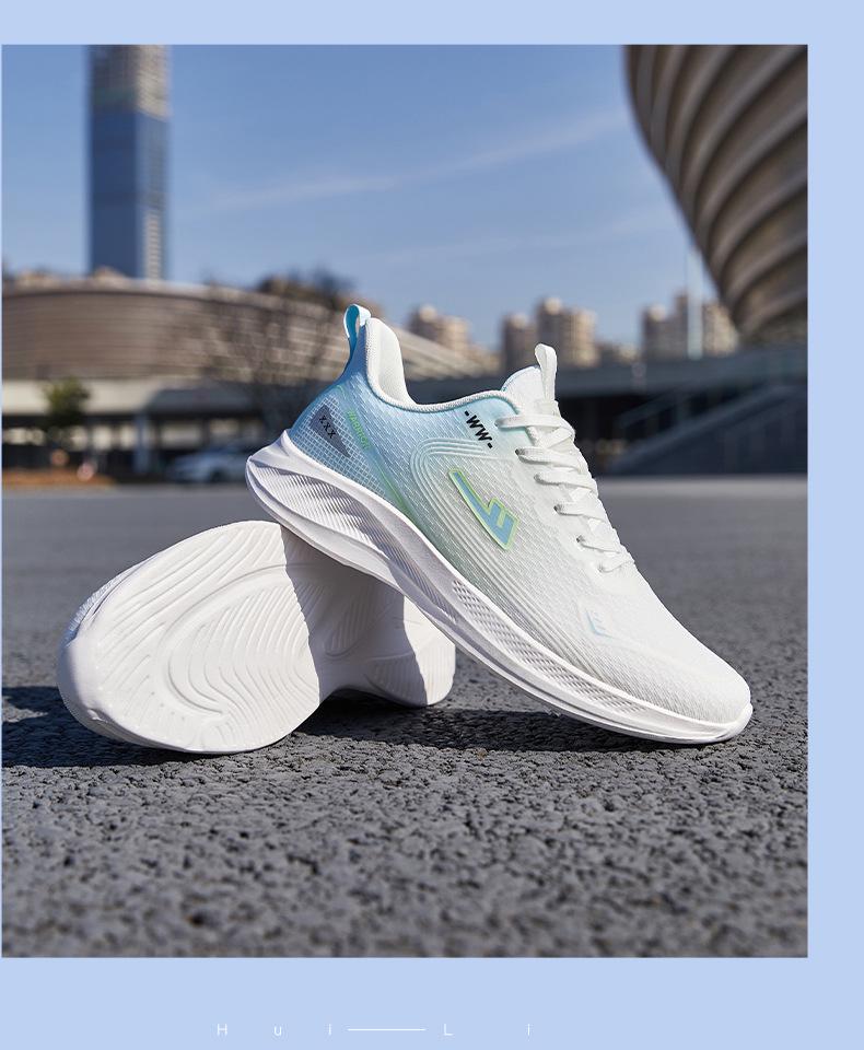 Warrior Men's 2024 Shock Absorbing Soft Sole Running Shoes - Summer Casual and Sports Edition for Couples