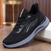Men's Winter Warm Velvet-Lined Beijing Cloth Walking Shoes for Middle-Aged and Elderly