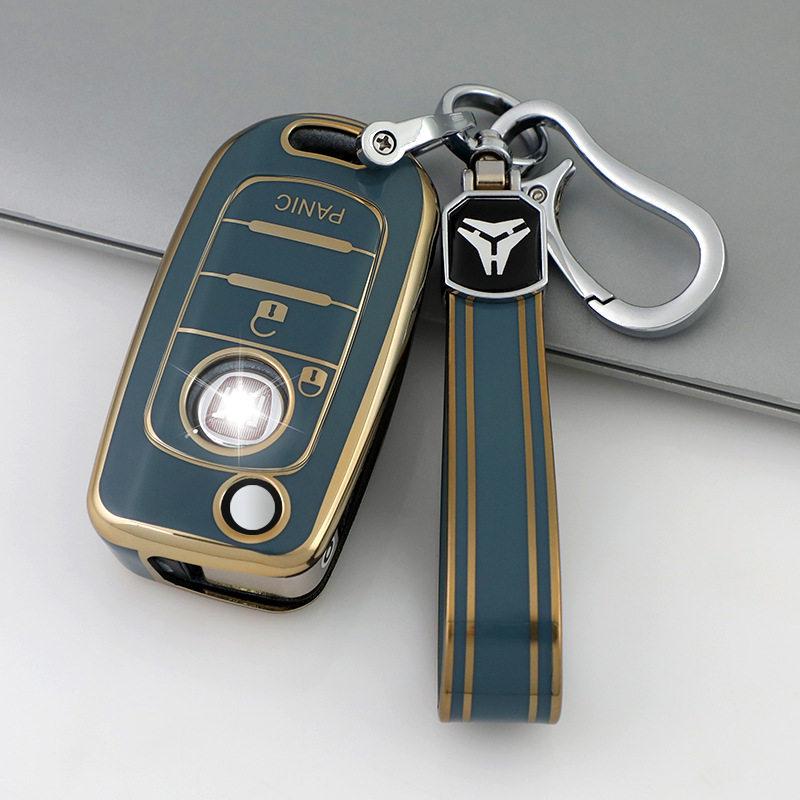 Italian Fiat TPU Soft Rubber Key Bag - Cross-Border Hot Item Car Protective Cover