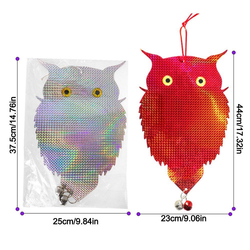 Schädlingsbekämpfung Vogelabwehr Abschreckgeräte Hängende Vogelabwehr Eule Künstliche Vogelscheuche Outdoor