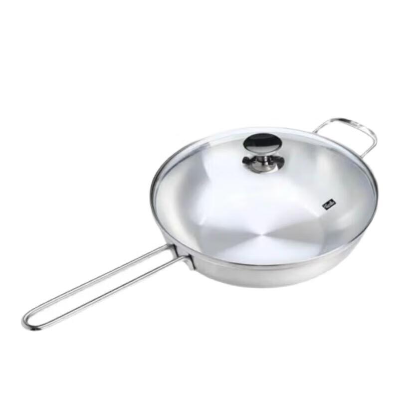 Fissler Rex 30cm Stainless Steel Wok