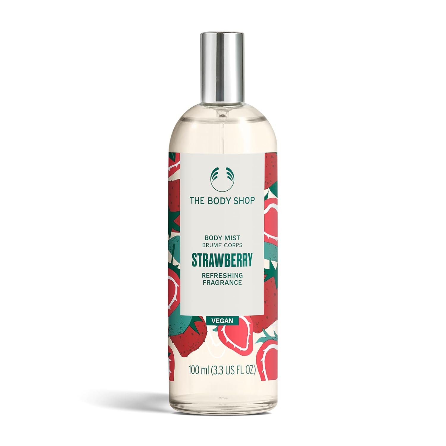 

The Body Shop Strawberry Body Mist 100 ml Long Lasting Fruity Scent Refreshing Body Spray