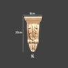 Dropshipping  classic Roman column solid carved carving decoration Chinese stud beam support beam furniture fireplace cabinet