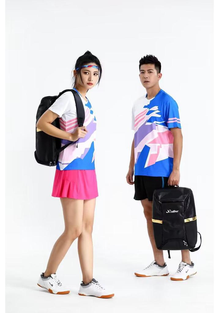 Custom Quick-Dry Table Tennis & Badminton Uniform Set for Men & Women