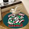 Rabbitohs,South Sydney Chair mat Round Rug Office carpet, Non slip, Suitable for Living Rooms, Bedrooms decor.1205125a