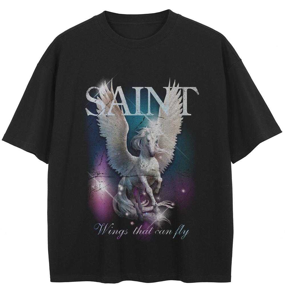 

Уличная футболка с забавным рисунком, хлопковая футболка, топы унисекс, футболки, летняя футболка с короткими рукавами M чёрный