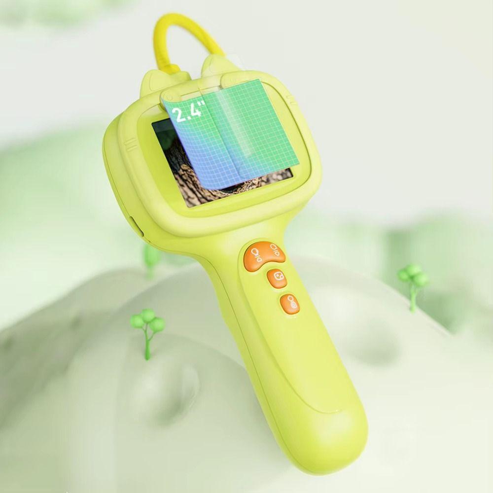 Endoscopio per Esplorazione Bambini con Display da 2,4 pollici, Sonda HD 1080p, Endoscopio Portatile, Esperimento Scientifico