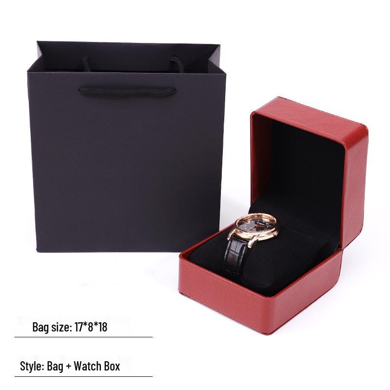 PU Watch Box: Flip-Top Display & Storage for a High-End Feel