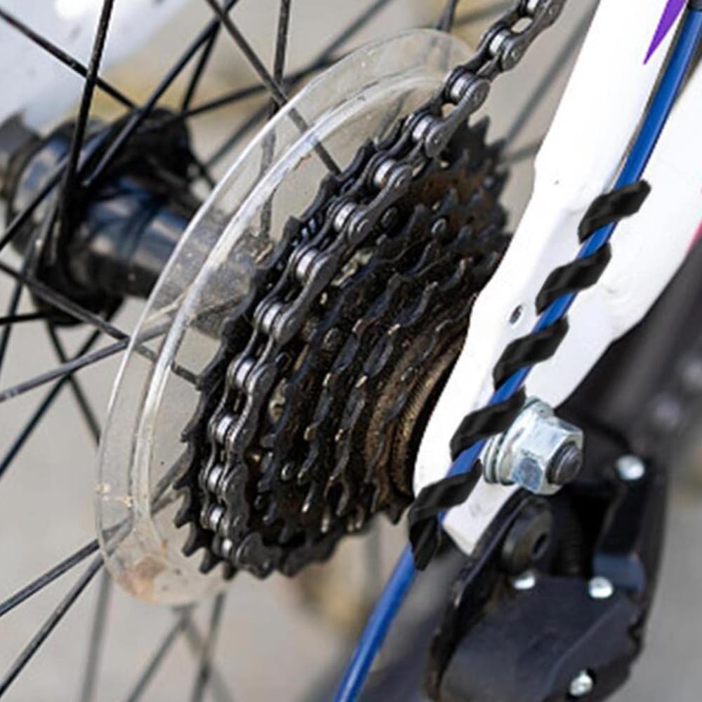 GOODCHI Frame Protector Brake Cable Protector Wear Resistant Soft Spiral