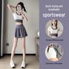 Women's Summer 2025 Running Set: Quick-Dry Fashion Gym Outfit with Yoga Shorts and Short Sleeve Top