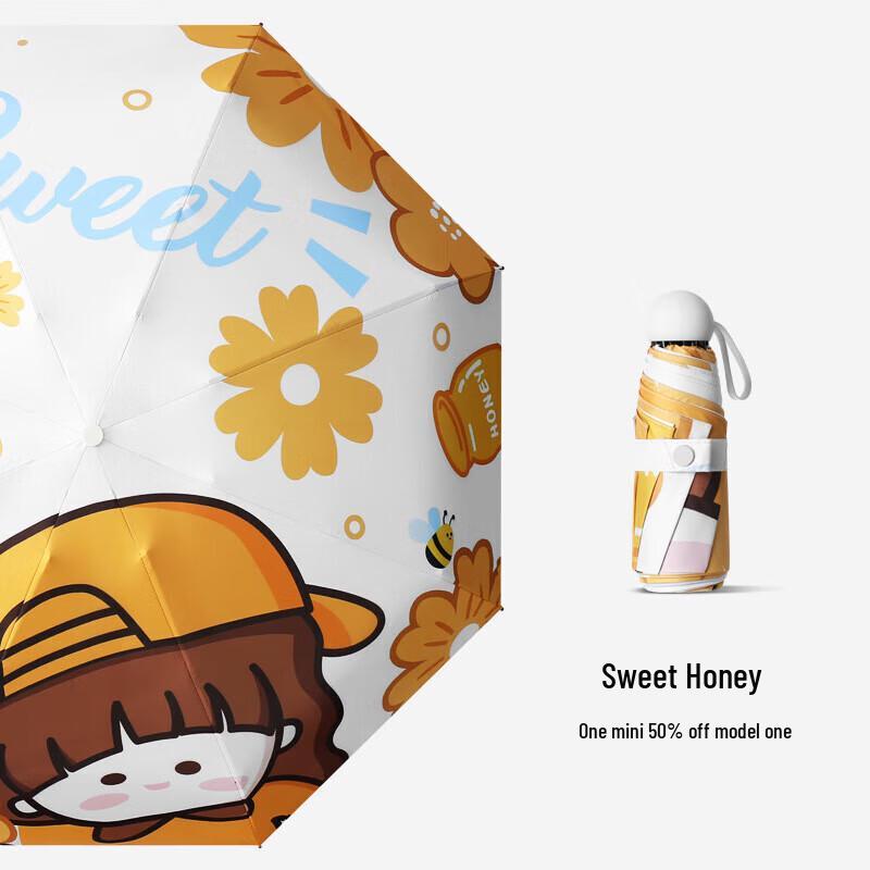 

Xuqing Compact UV Sun & Rain Umbrella for Women