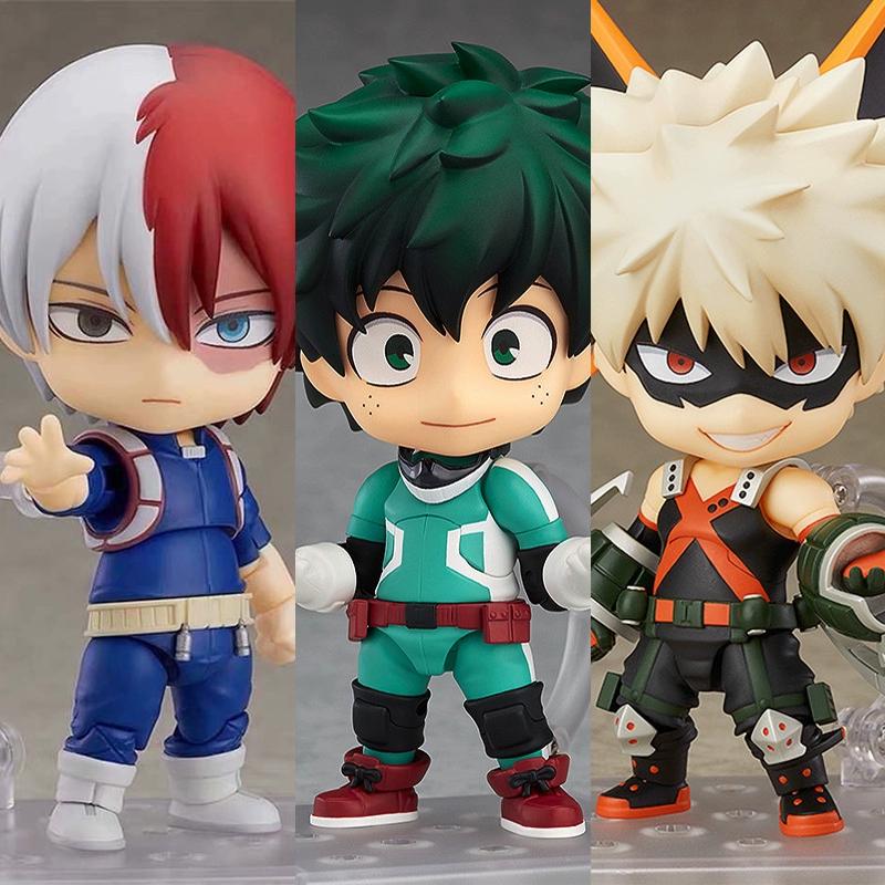 My Hero Academia Animation Comic Peripheral Toy Midoriya Bakugou Todoroki Anime Action Movable Model Figure Collection NTR