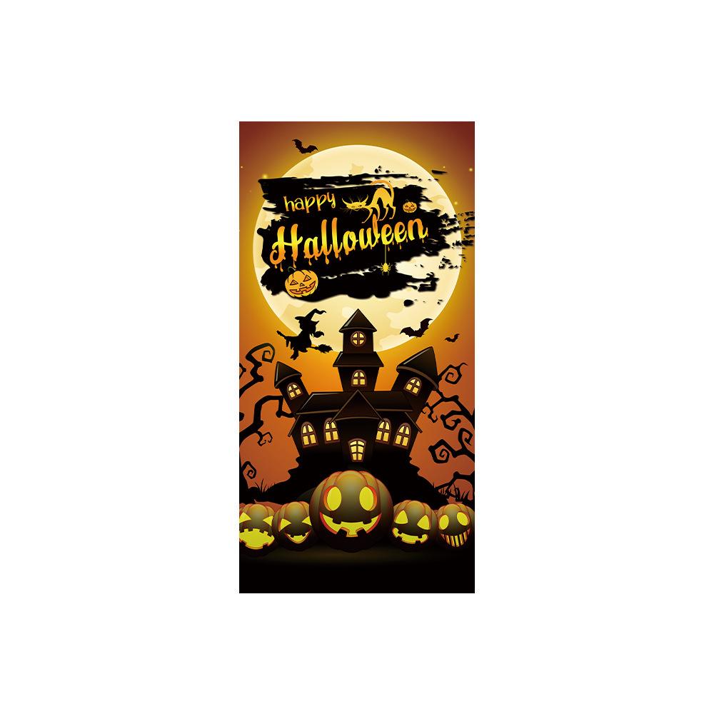 Day of the Dead Festival Polyester Door Banner - Customizable Party Decoration