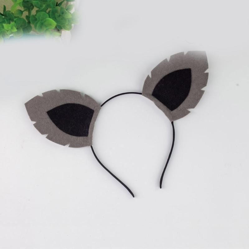 Tier-Cosplay-Kostüm mit Haarband und Rock für Kindergeburtstag Halloween