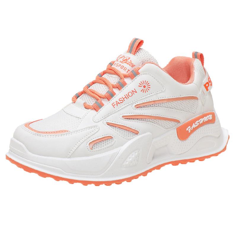 

Женские модные кроссовки на платформе, удобные дышащие кроссовки для бега, повседневная обувь для спорта на открытом воздухе 40 оранжевый