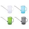 2L Clear Watering Can Stainless Steel Long Spout Watering Pot Handheld Watering