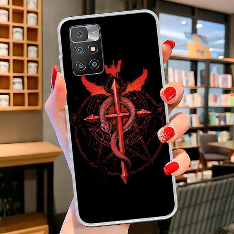 Fullmetal Alchemist Anime Cover Phone Case For Xiaomi Poco F7 Ultra X7 X6 X5 Pro M7 Redmi 15C 15 13C 13 12C 12 10C 10 9A 9C 9T 9