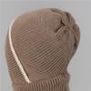 Hat Women'S Winter Mask Scarf One-Piece Hat Mom Plush Thick Wool Hat Cycling Warm Windproof Hat
