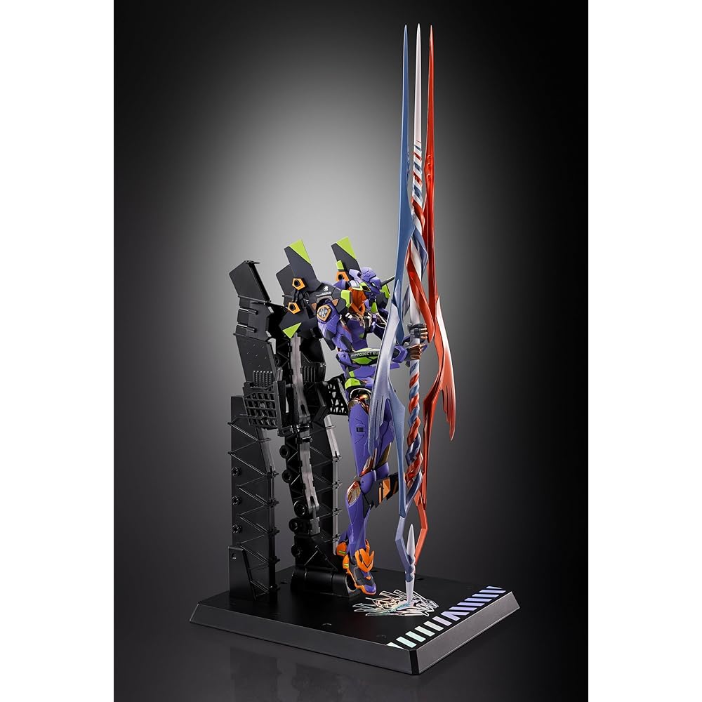 TAMASHII NATIONS Metal Build Evangelion Unit 01 30th with Spear of Gaius 220mm Action Figure ABS PVC Diecast