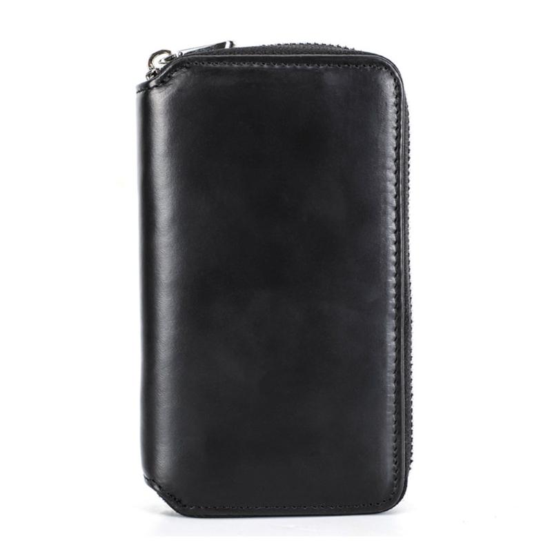 

Натуральная кожа 2 шт. Чехол для часов из коровьей кожи с двумя отделениями, портативный чехол для хранения ювелирных изделий, сумки, коробки 1 чёрный