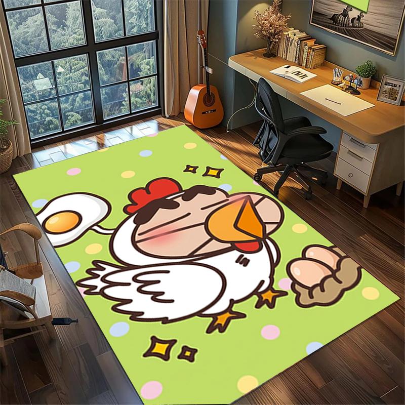 Crayon Shin-chan Living Room Rug Large Area Non Slip Washable Floor Mat Bedroom Decor