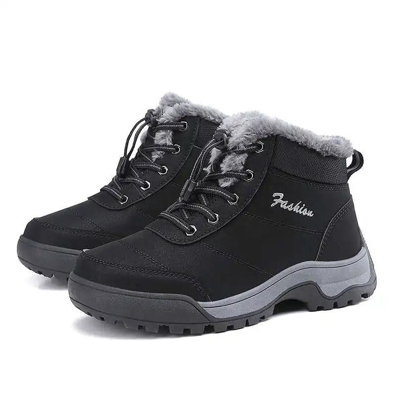 Fashion Zimni Fur Padded Camp Shoes Hike Up Women's Ladies Sneakers Sport High-end Super Deals Mobile Sepatu Advanced Low Prices