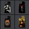 Musikband O-Ozzy Osbourne Handyhülle Für iPhone 16,15,14,13,12,11,Mini,Pro,MAX Grau Drop Matt Stoßfest Weiche Hülle