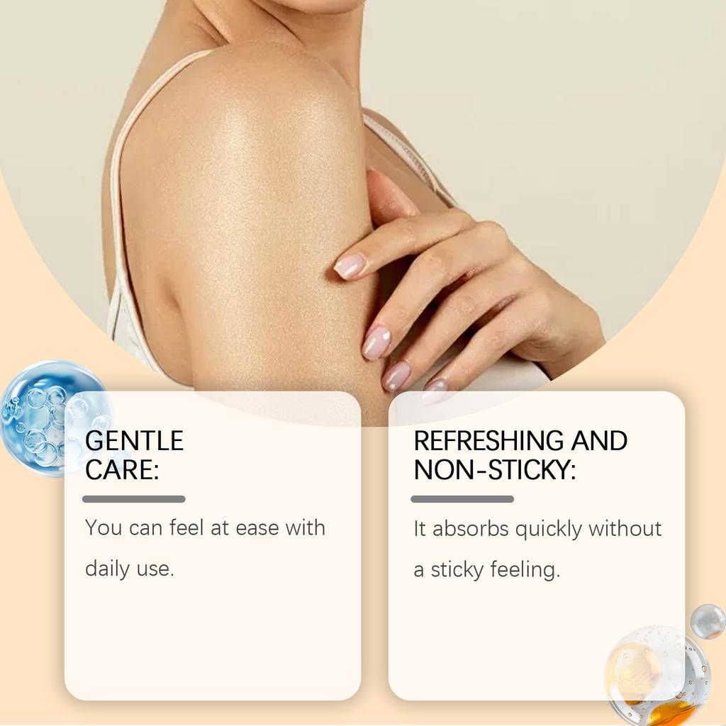 OceAura Turmeric Body Glow Scrub, Gentle Exfoliating Body Scrub to Improve Dullness, Moisturize & Smooth Rough Skin for Radiant Glowing Body Skin