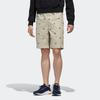 Adidas Shorts With All-Over Logo Print Men Bottoms Brown GJ5105