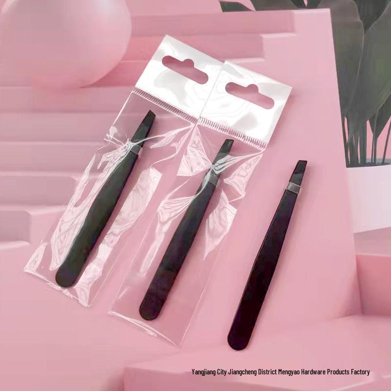

Stainless Steel Eyebrow and Beard Tweezers for Men