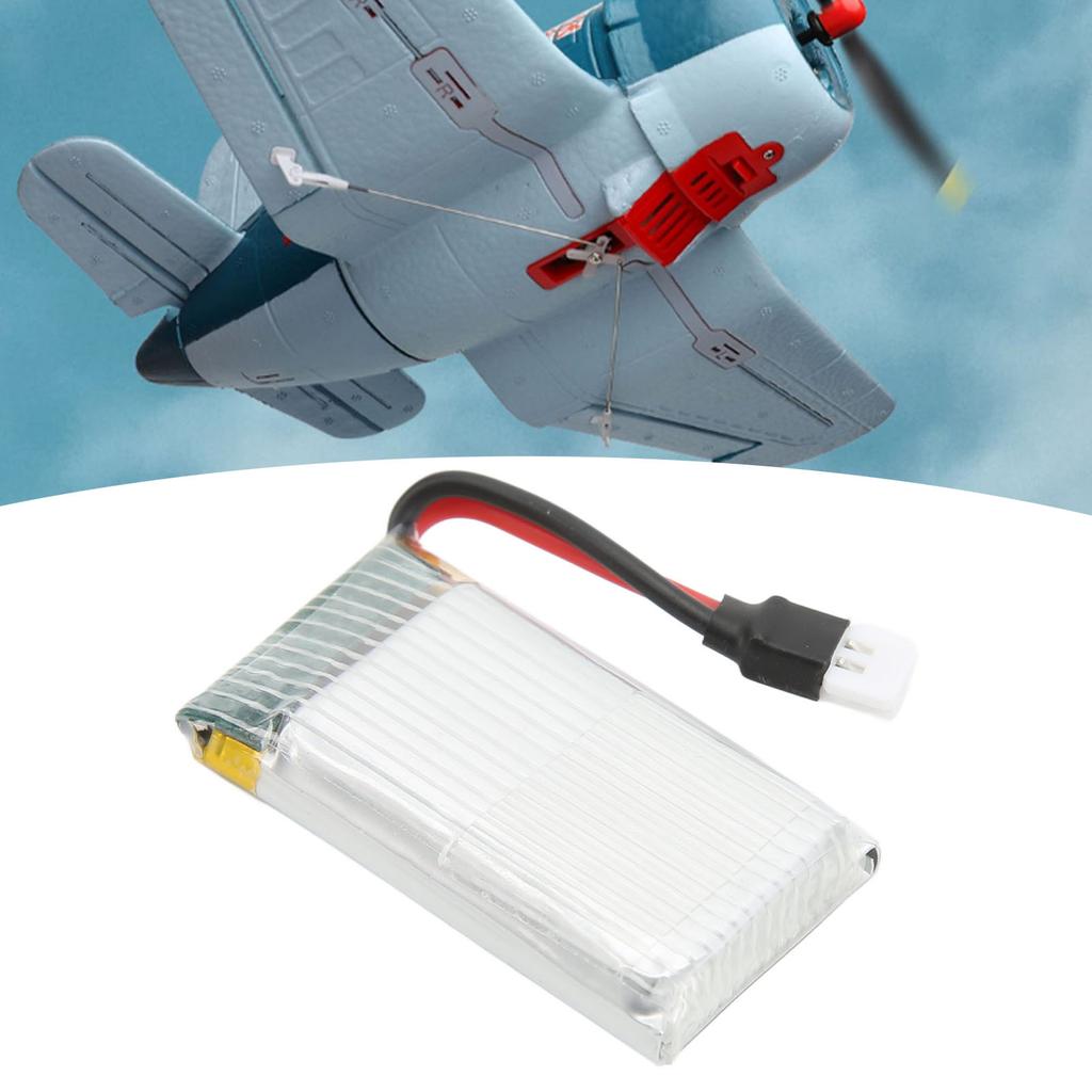 3.7V 400mAh 25C Lithium Battery For WLtoys XK A500 Remote Control Aircraft Spare Parts