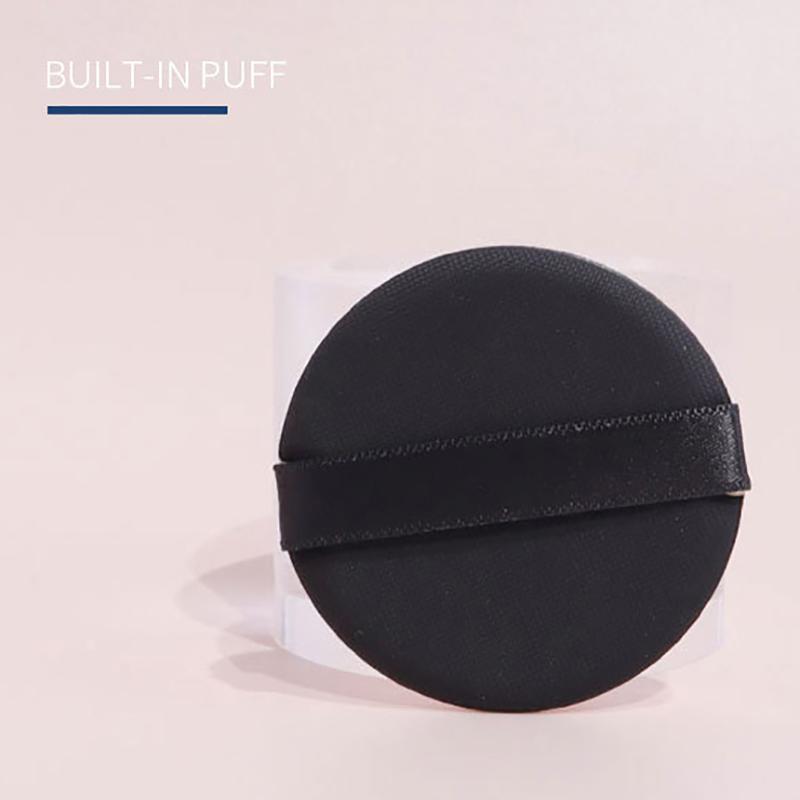 Square Empty Air Cushion Puff Box Portable Cosmetic Makeup Case Container With Powder Sponge Mirror For Bb Cream Foundation
