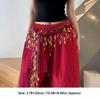 Adjustable Hip-hop Scarf Triangular Scarf Sequin Waistband Jazz Dance Scarf  Dance Performance