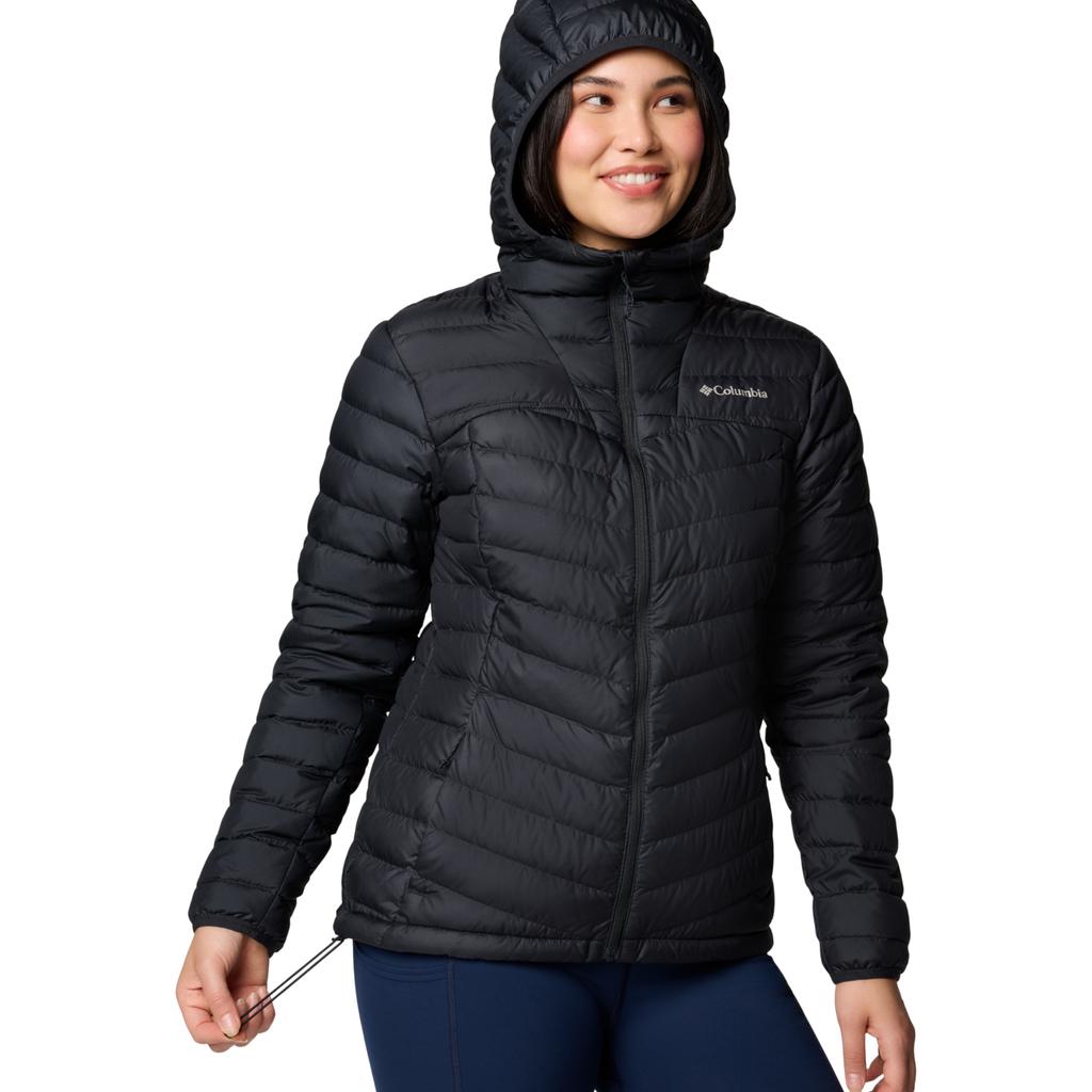 Columbia Westridge Hooded Down Jacket, Womens Black Jacket