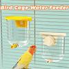 330ML Bird Water Dispenser Pin-Touch Birdcage Hanging Water Feeder  Cage Accessory